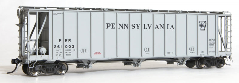 Tangent Scale Models 12014-02 GA 3500 Dry-Flo Covered Hopper Pennsylvania PRR 261003