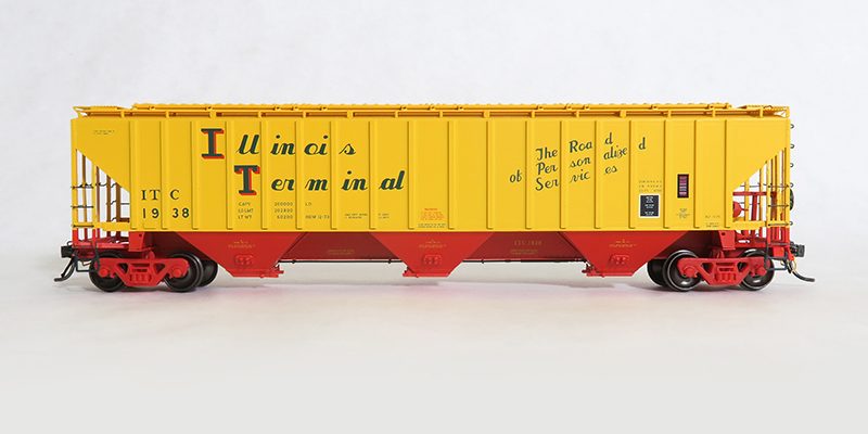 Tangent Scale Models 20013-07 PS 4750 Covered Hopper Illinois Terminal IT 1835