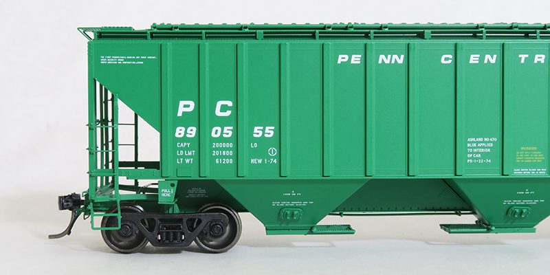 Tangent Scale Models 20033-01 PS 4750 Covered Hopper Penn Central PC 890507