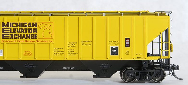 Tangent Scale Models 20048-05 PS 4750 Covered Hopper Michigan Elevator PTLX