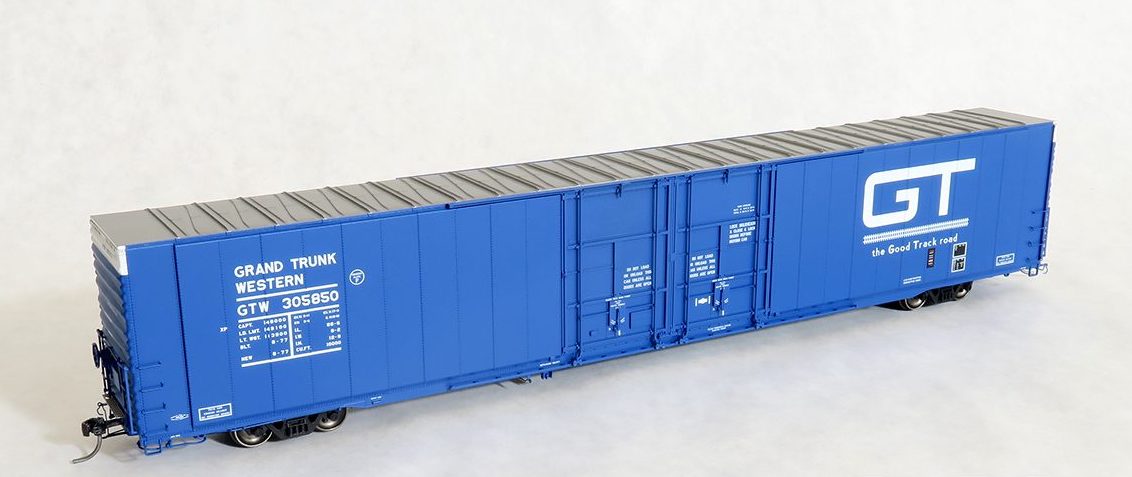 Tangent Scale Models 25018-04 HO Scale Greenville 86' Auto Parts Boxcar GTW 305857