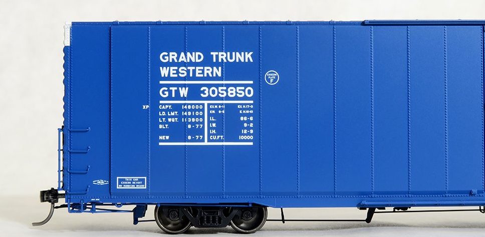 Tangent Scale Models 25018-04 HO Scale Greenville 86' Auto Parts Boxcar GTW 305857