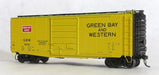 Tangent Scale Models 26012-06 HO Scale 40' PS-1 9' Door Boxcar Green Bay & Western GBW 947