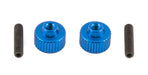 Team Associated 1787 Battery Strap Thumbscrews With Set Screws (2 Pack)