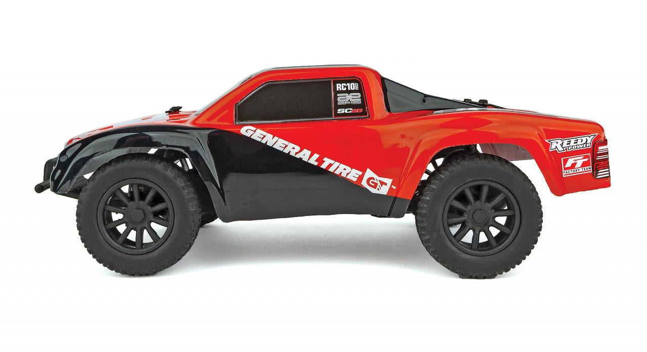 Team Associated 20162 1/28 Scale 2WD SC28 General Tire Short Course RTR Truck with Battery and Charger