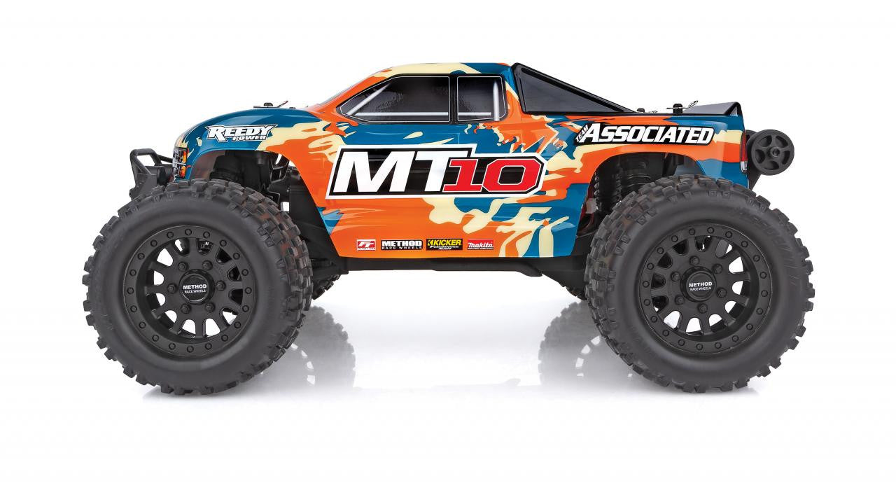 Team Associated 20517C 1/10 Scale RTR RIVAL MT10 Electric 4WD Monster Truck Combo with LiPo Battery and Charger