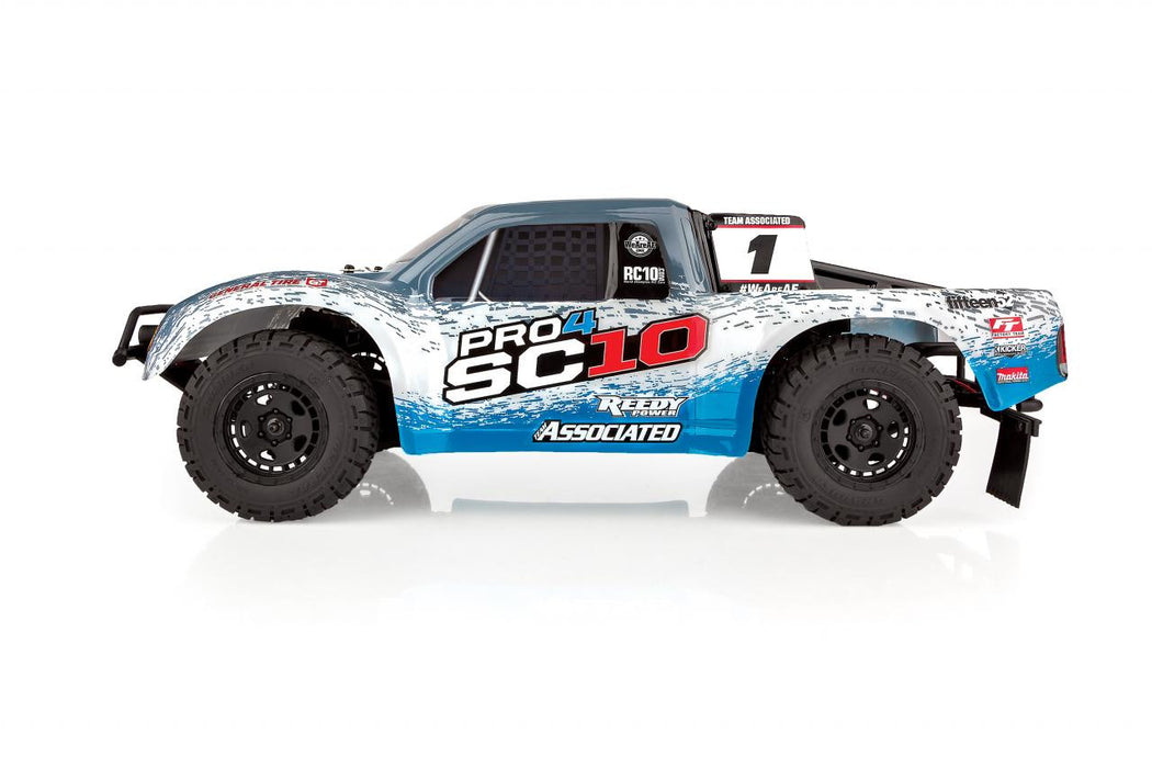 Team Associated 20530C3 Pro4 SC10 Off-Road 1/10 4WD RTR Brushless Short Course Truck