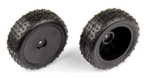 Team Associated 21539 Front Narrow Mini Pin Tires Mounted for Reflex 14T or 14B