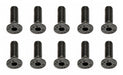 Team Associated 25202 M3X10mm Flat Head Hex Screw (10 Pack)