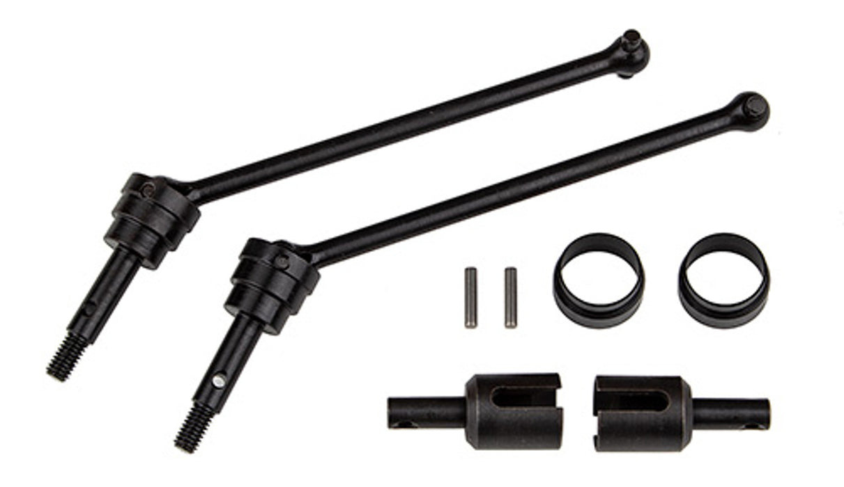 Team Associated 25847 Factory Team Steel CVA Kit, Front for Rival MT10