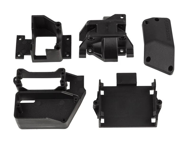 Team Associated 26002 Center Gearbox, ESC Tray, and Receiver Box Set for SR7