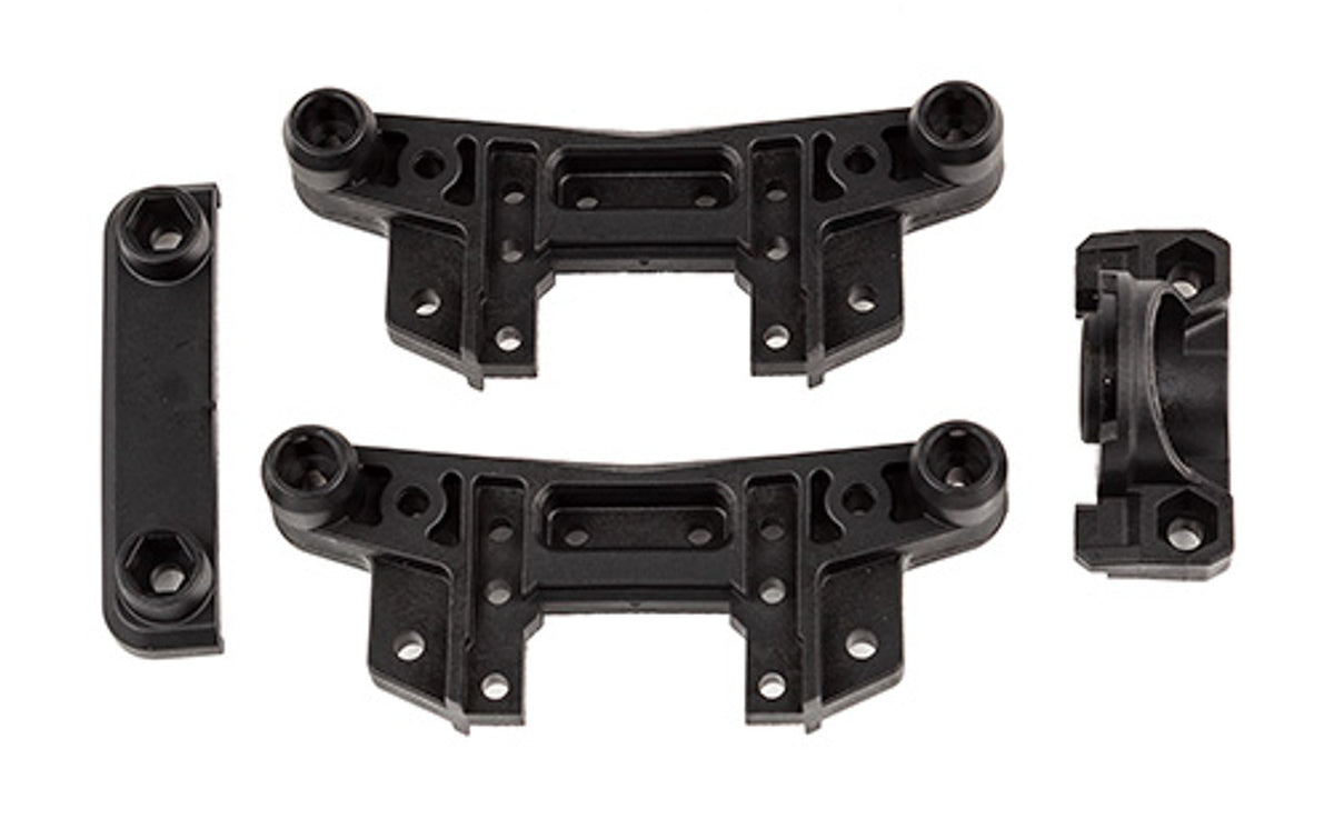 Team Associated 26014 Shock Tower and Rear Bearing Support Set for SR7