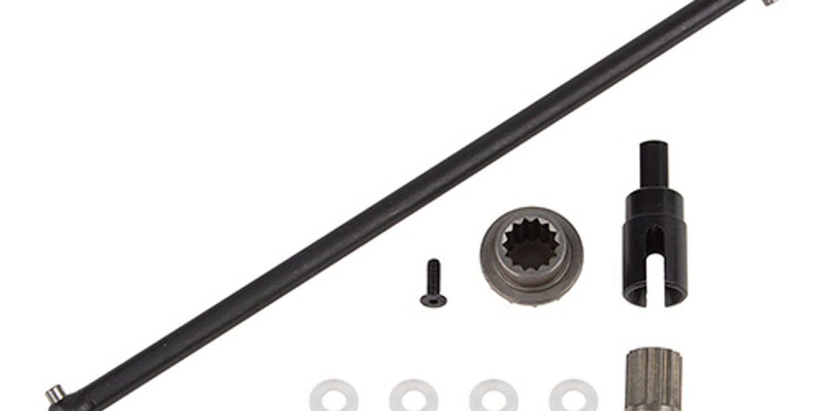 Team Associated 26042 Outdrive Shaft, Dogbone, and Pinion Set for SR7 ...