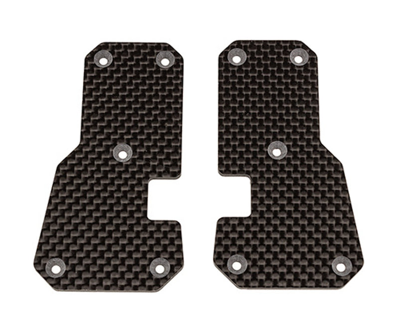 Team Associated 26070 Carbon Fiber Factory Team Arm Inserts for SR7