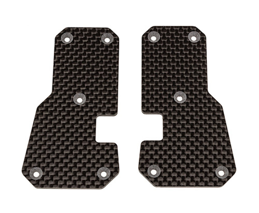 Team Associated 26070 Carbon Fiber Factory Team Arm Inserts for SR7