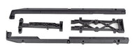Team Associated 26075 Carbon Fiber Factory Team Lower Chassis Brace Set for SR7