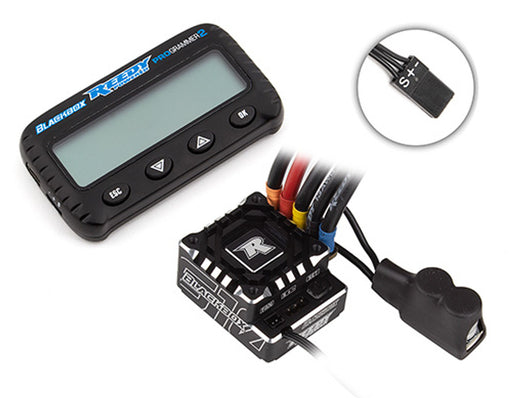 Team Associated 27017 Reedy Blackbox 610R Competition ESC with Programmer