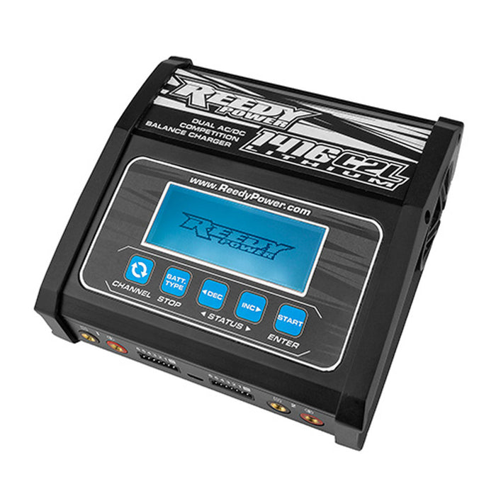 Team Associated 27203 Reedy 1416-C2L Dual AC/DC Competition Balance Charger