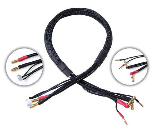 Team Associated 27233 Reedy 1-2S 4mm/5mm Pro Charge Lead