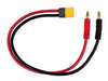 Team Associated 27240 XT60 350mm Charge Lead with 4mm Banana Plugs