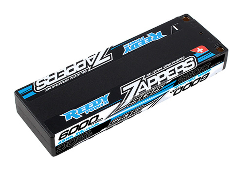 Team Associated 27381 Reedy Zappers SG5 2S 7.6V 6000mAh 130C HV-LiPo Ultra Low Profile Stick Battery