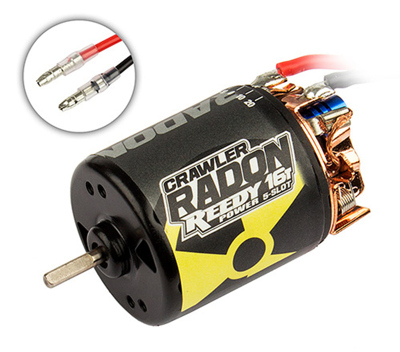 Team Associated 27424 Reedy Radon 2 Crawler 16T 5-Slot 1850KV Brushed Motor