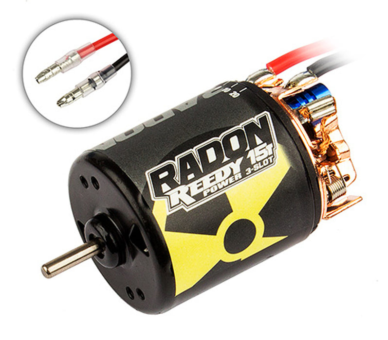 Team Associated 27425 Reedy Radon 2 15T 3-Slot 4100Kv Brushed Motor