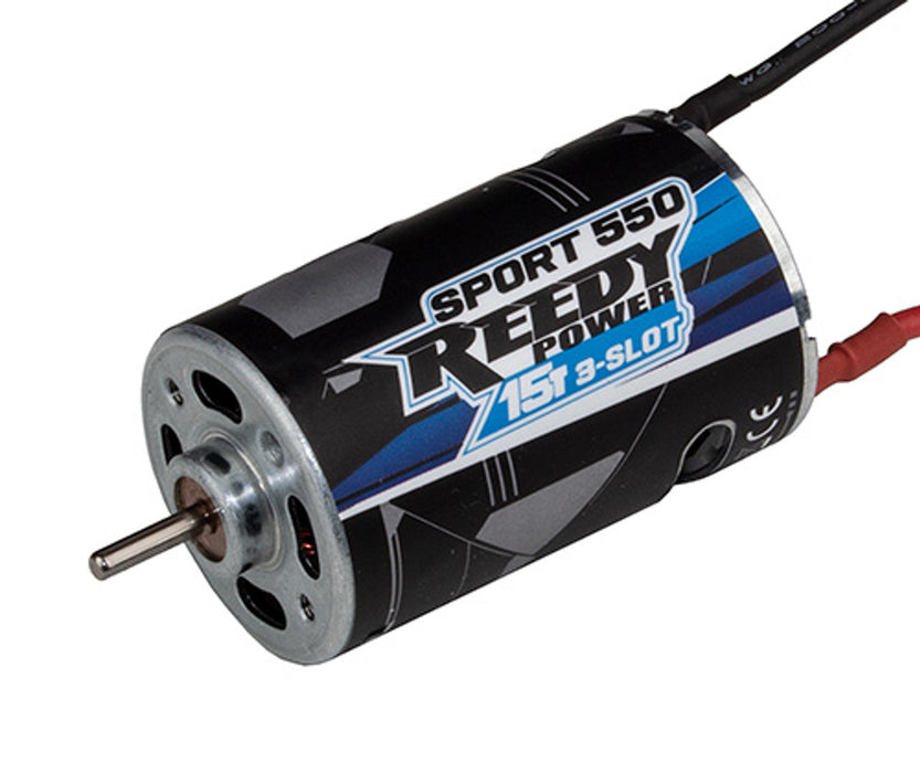 Team Associated 27467 Reedy Sport 550 15 Turn 3-Slot Brushed Motor