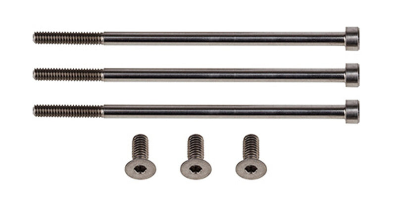 Team Associated 27476 SP5 Titanium Motor Screw Set (6 Pack)