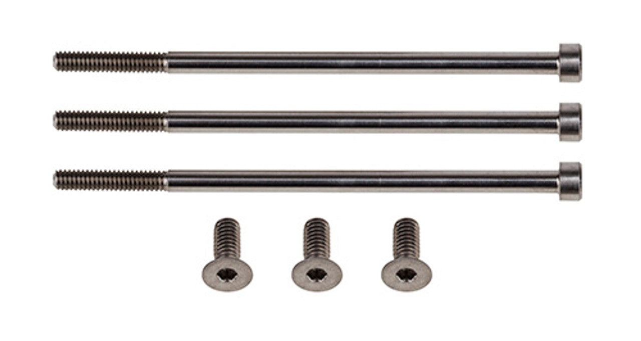 Team Associated 27476 SP5 Titanium Motor Screw Set (6 Pack)