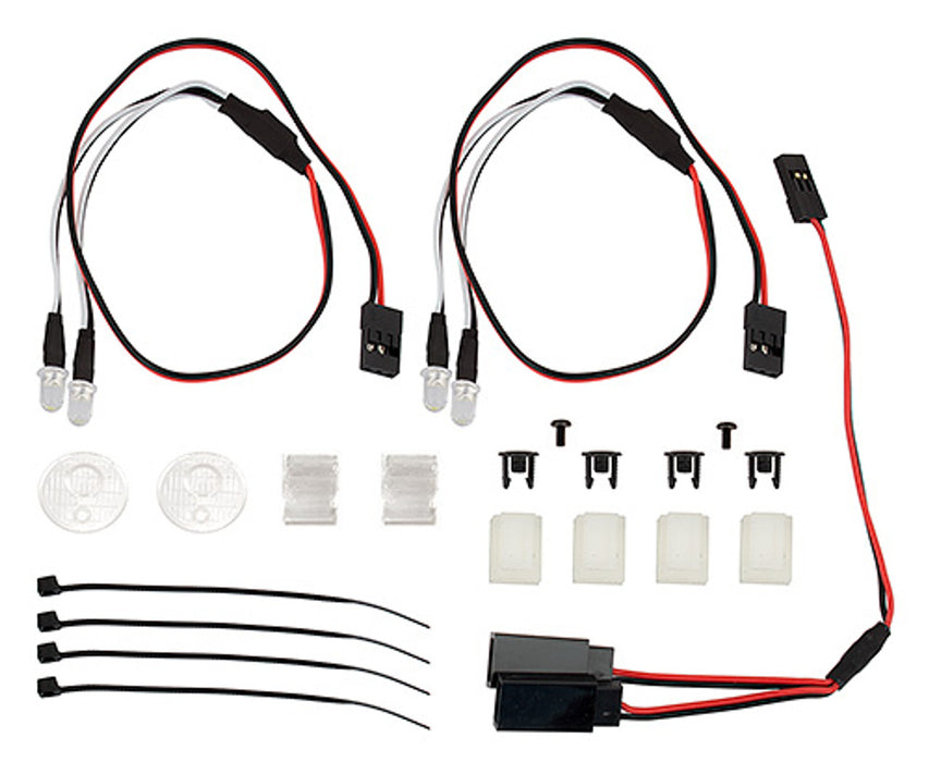 Team Associated 29277 XP Head and Tail Light Kit for ProSC10, Reflex DB10, and Trophy Rat