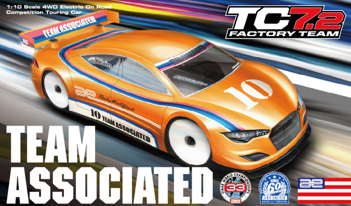 Team Associated 30122 1/10 TC7.2 Factory Team Kit
