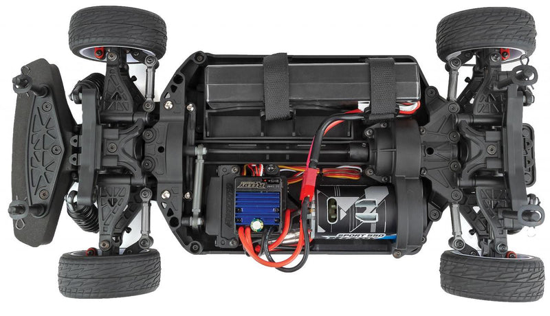 Team Associated 30128C 1/10 Red Apex2 Sport Nissan Z LiPo Combo