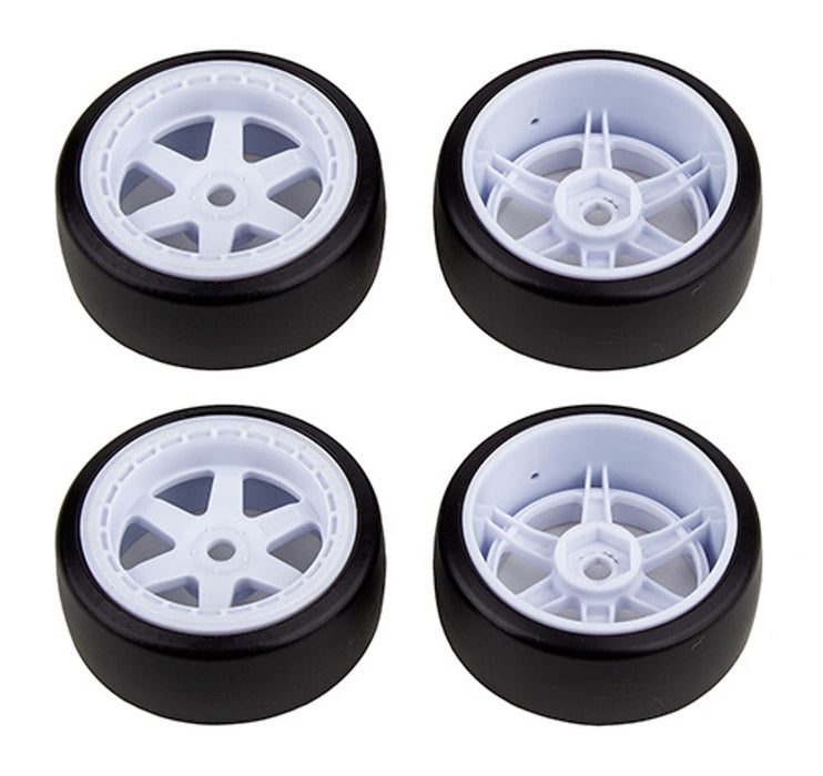 Team Associated 31894 Hoonitruck Wheels and Drift Tires for Hoonitruck