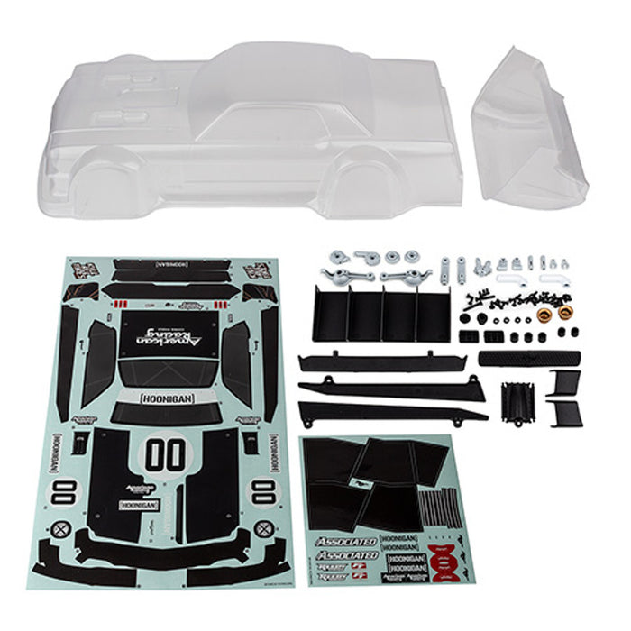 Team Associated 31896 Clear Body Set for Hoonicorn