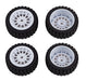 Team Associated 31914 A550 Wheels and Tires for Apex2 Sport