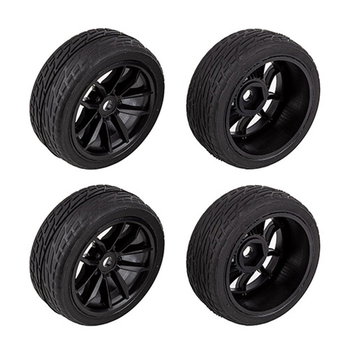 Team Associated 31925 Nissan Z Wheels and Tires for Apex2 Sport