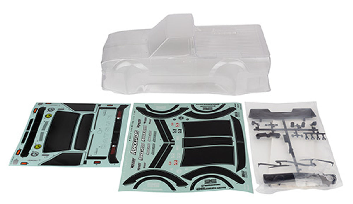 Team Associated 31930 Clear Datsun 620 Body Set for Apex2 Sport