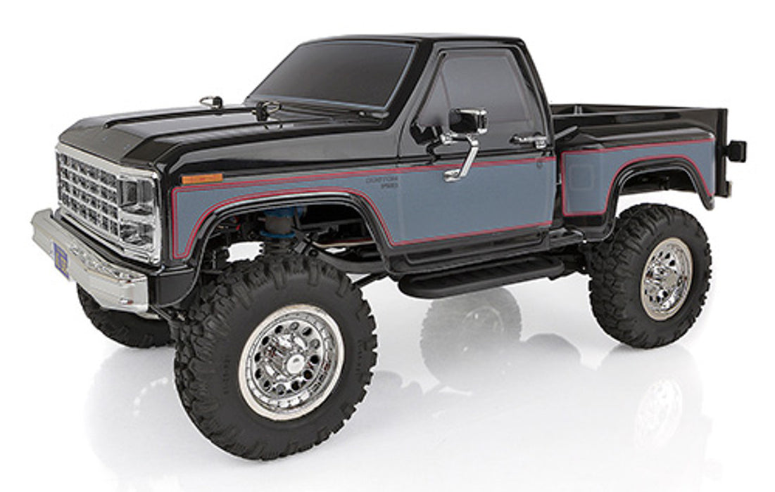Team Associated 40001 1/12 RTR CR12 Ford F-150 Pick-Up Truck Black