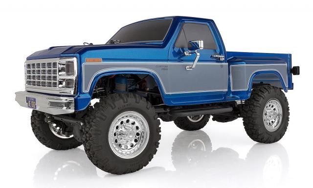 Team Associated 40002 1/10 RTR CR12 Ford F-150 Pick-Up Truck Blue