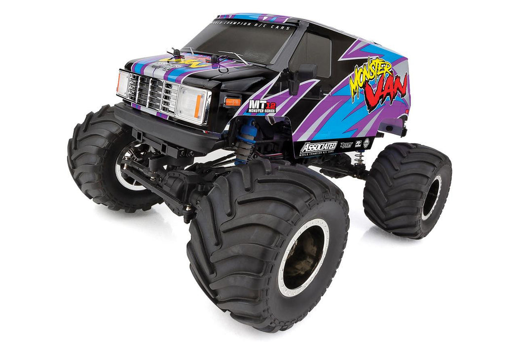 Team Associated 40008C MT12 1/12 4WD Off-Road Monster Van RTR LiPo Combo