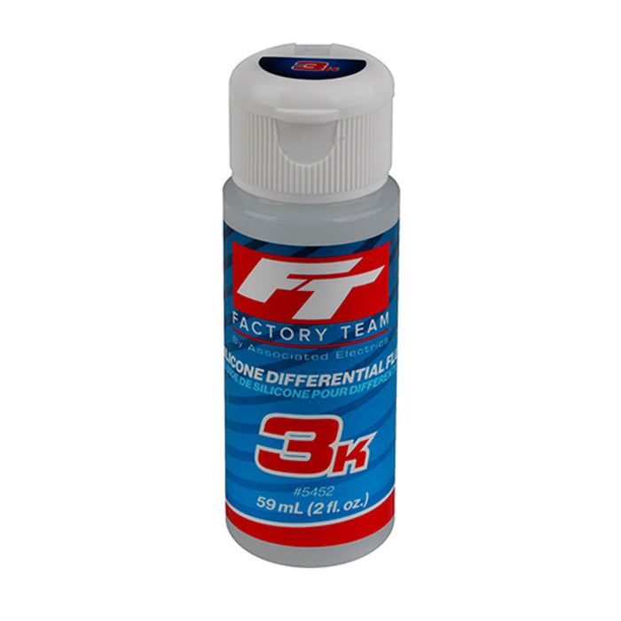 Team Associated 5452 Silicone Diff Fluid 3,000 cSt 2oz