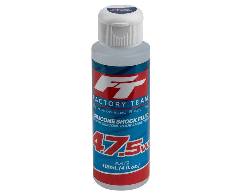 Team Associated 5479 Silicone Shock Oil 47.5 Weight (613 cSt) 4oz