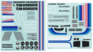 Team Associated 6312 RC10CC Decal Sheets