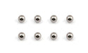 Team Associated 6619 Factory Team Diff Balls, 1/8, Carbide (8)