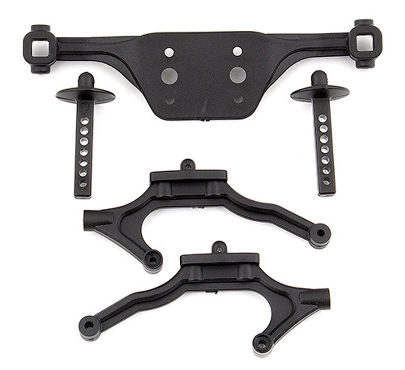 Team Associated 71038 ProSC10 Reflex DB10 DR10 and Trophy Rat Rear Body Mounts