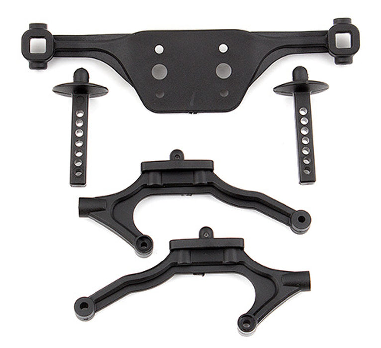 Team Associated 71038 ProSC10 Reflex DB10 DR10 and Trophy Rat Rear Body Mounts