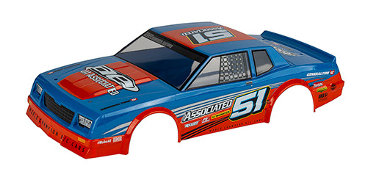 Team Associated 71055 Blue SR10M Street Stock Body