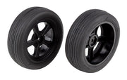 Team Associated 71073 Front Wheels and Tires for DR10 Drag Race Car