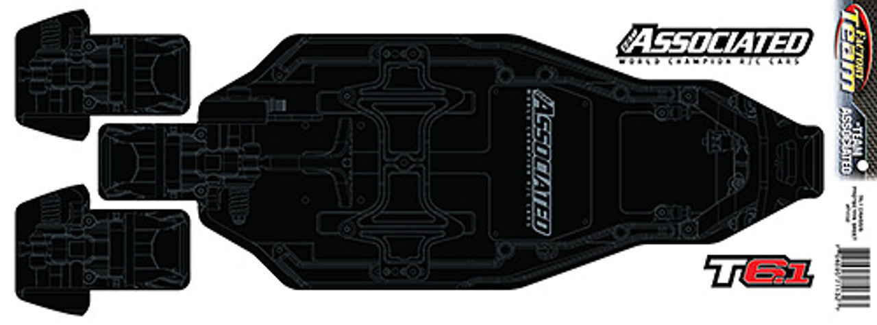 Team Associated 71132 T6.1 Factory Team Chassis Protective Sheet